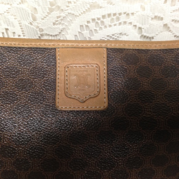 Celine, Brown Mono 2-way Clutch ,Crossbody Handbag - Picture 3 of 9